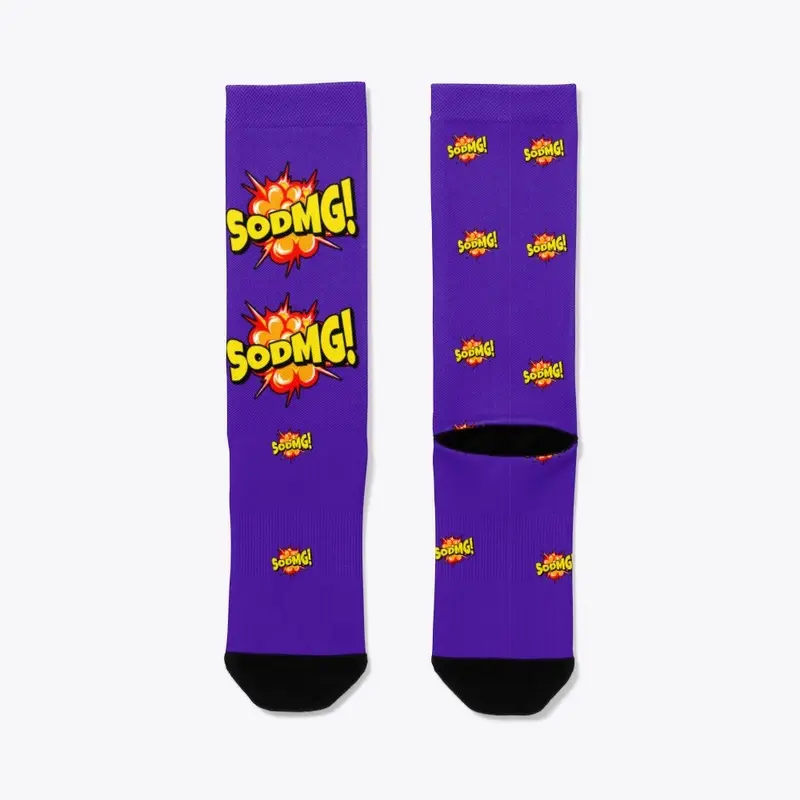 SODMG Comic Book Socks!