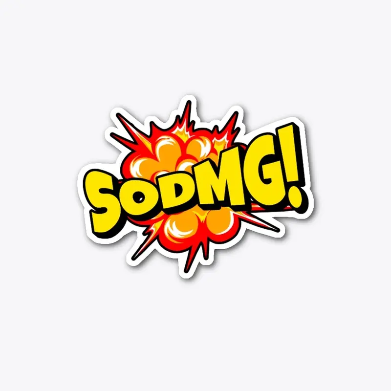 SODMG Comic Book Sticker!