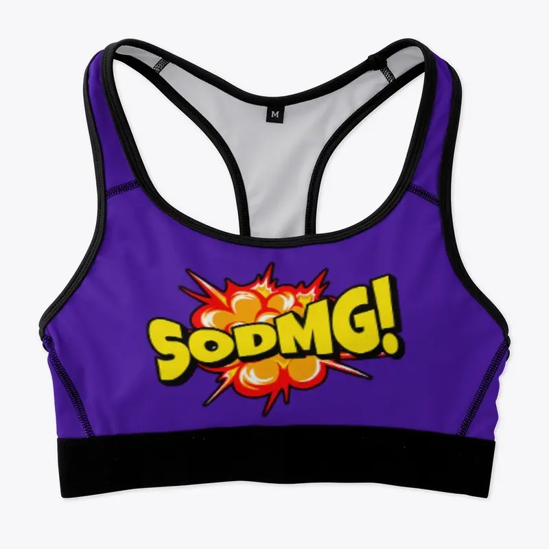 SODMG Comic Book Sports Bra!