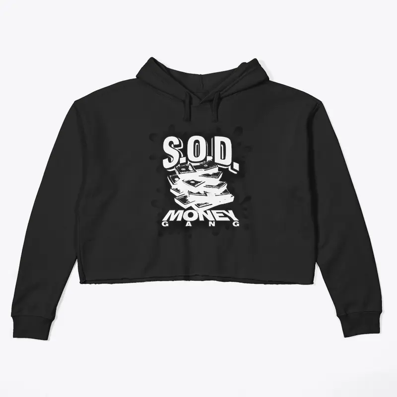 SODMG Women's Crop Hoodie