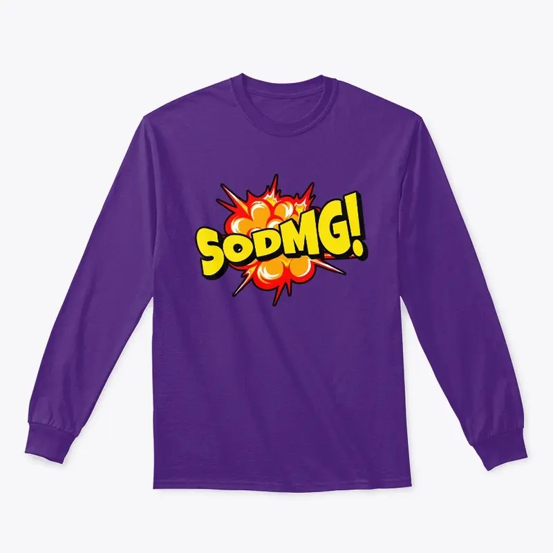 SODMG Comic Book Long Sleeve Tee!