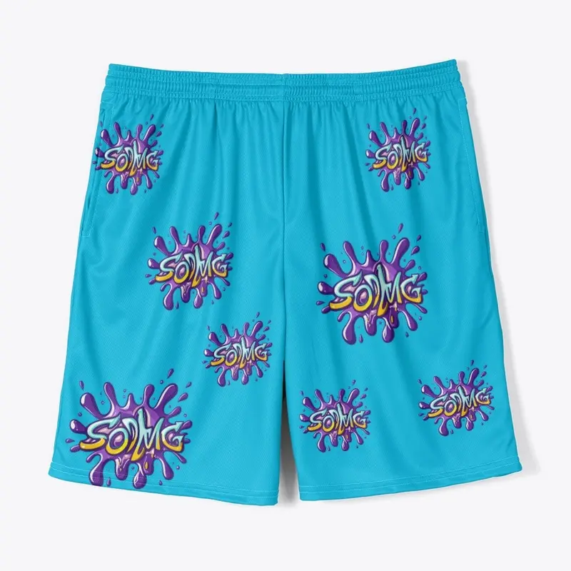 SODMG Splash Print Jersey Shorts