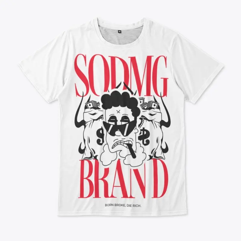 SODMG BRAND SMOKE TEE