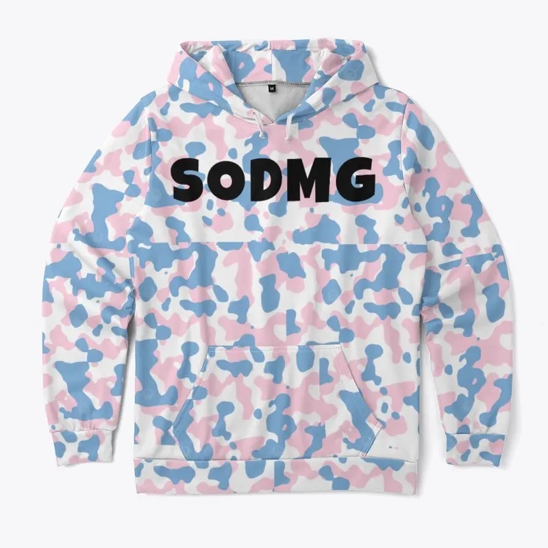 SODMG Camo Print Hoodie