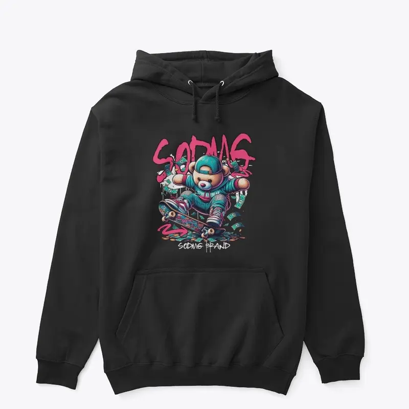 SODMG Skate Bear Hoodie