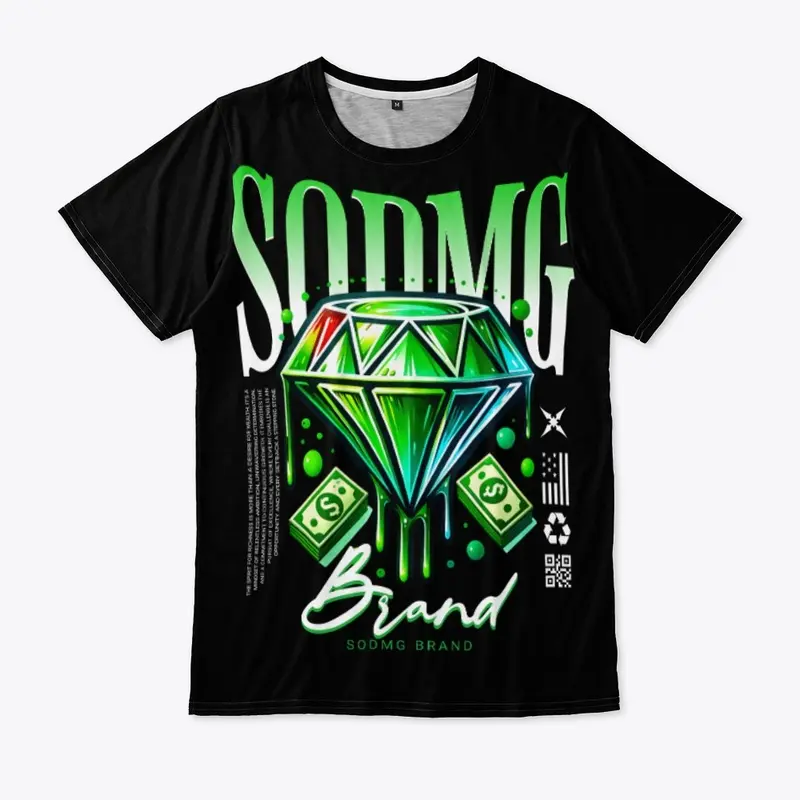 SODMG BRAND MONEY DIAMOND TEE